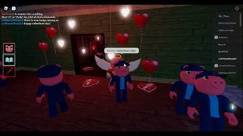 Piggy result of isolation how to get Valentines day badge and characters