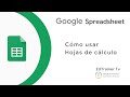 Cómo usar HOJAS de CÁLCULO -Google Spreadsheet-Tutorial GSuite #Cálculo