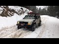 Cherokee xj deep snow