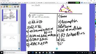 Honors Geometry Dec 4th - Unit 5 - Indirect Proofs Day #2