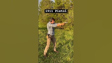 1911 Pistol ww1-ww2 #1911 #ww2 #shooting #tactical #cod #45acp #train #shortsvideo #viral #video