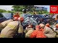 Crews Remove Wreckage After Helicopter Crash Kills At Least 6 In Rio de Janeiro, Brazil