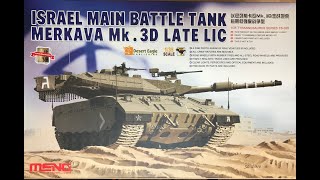 1 MENG MERKAVA Mk.3 Late LIC. BUDDY BUILD WITH GREG REILLY