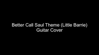 Better Call Saul Theme (Little Barrie) - Guitar Cover