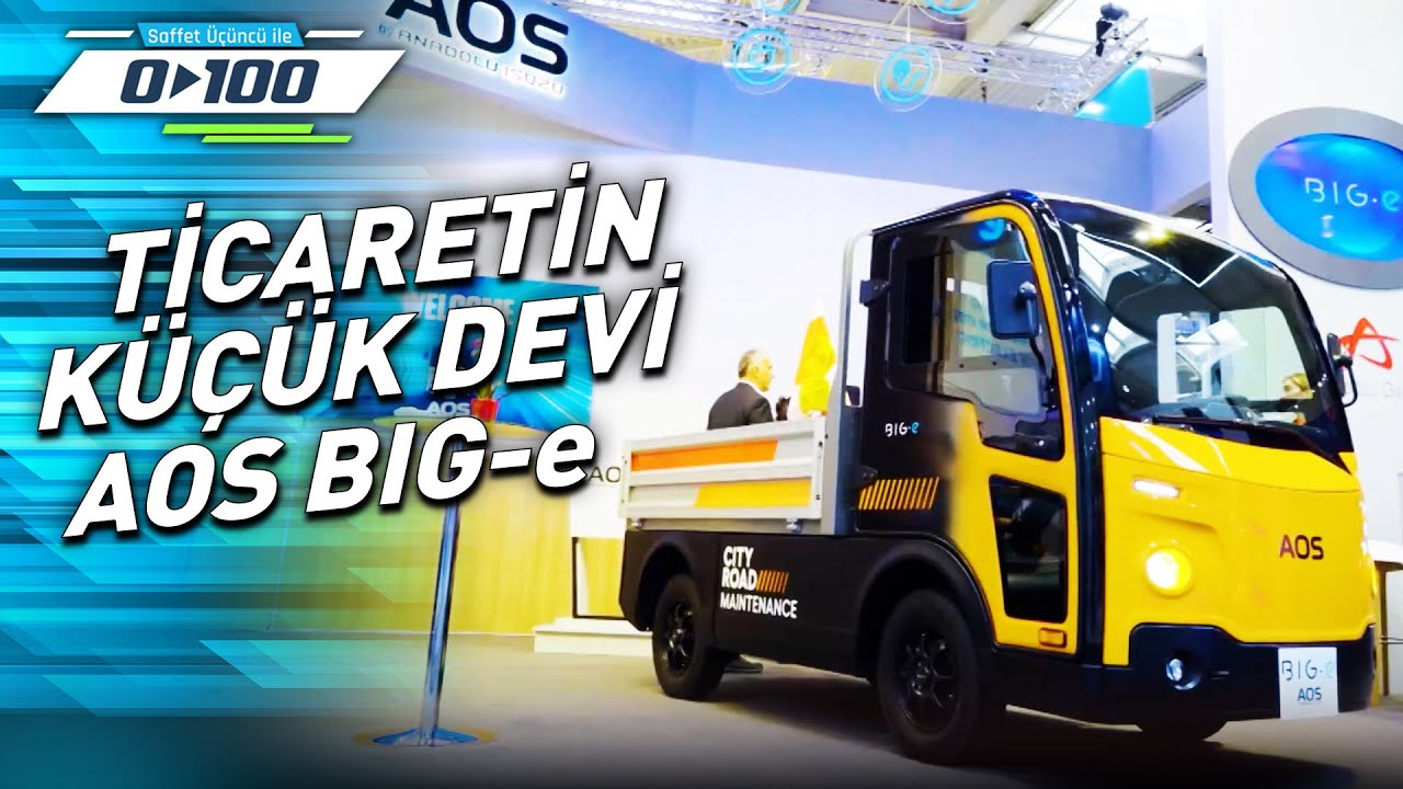 Discover the New 100% Electric AOS Big-e Truck! | From 0 to 100