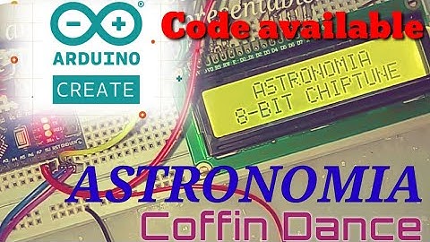 Astronomia - Arduino cover | Coffin Dance | 8-bit chiptune