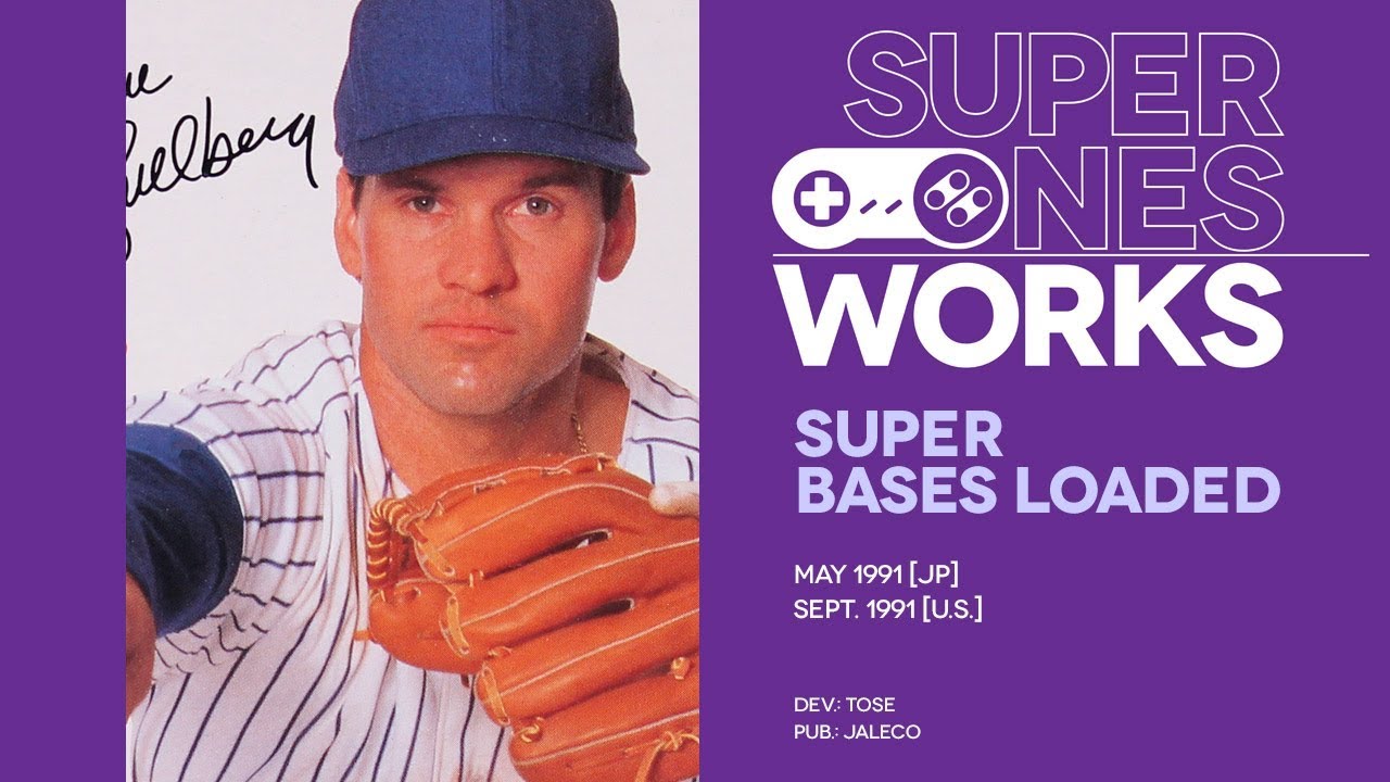 Super Bases Loaded retrospective: Yer out | Super NES Works #014 - YouTube