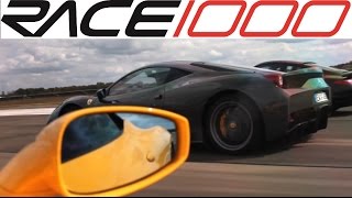 Ferrari 458 Speciale vs. 458 Italia vs. 911 Turbo PDK (60-300km/h)  ROLL RACE