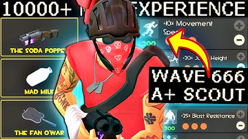 WAVE 666 A+ SCOUT 🔸10000+ Hours MvM Experience (TF2 Gameplay)
