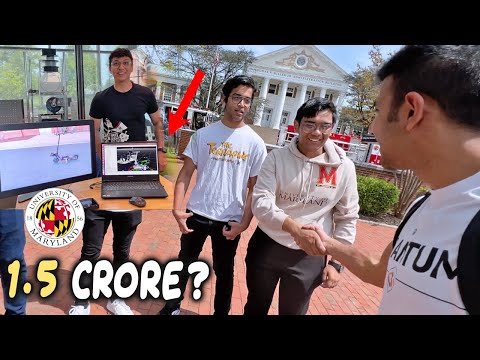 Meet the Smartest Students of UMD! Is 1.5 Cr worth it?