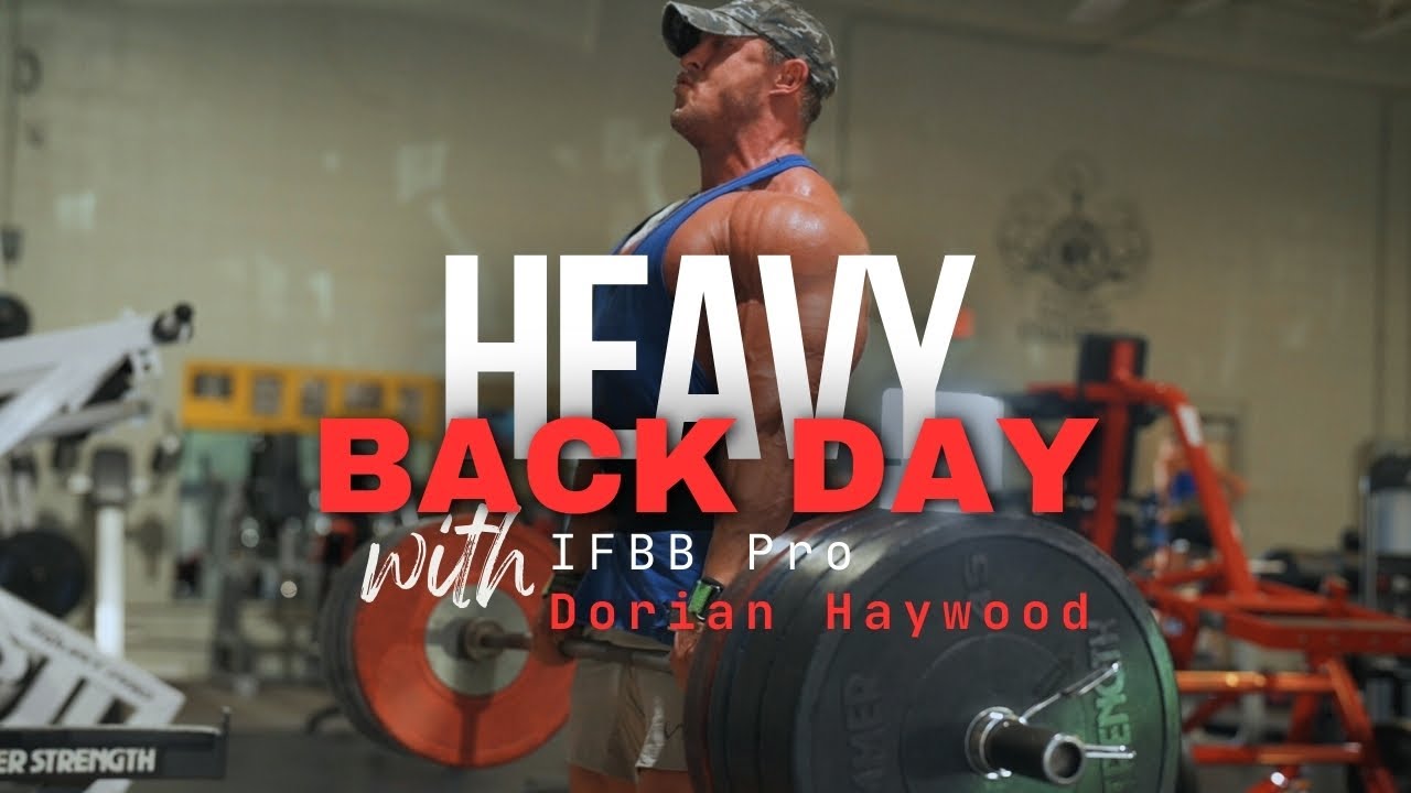 HEAVY BACK & HAMS - Posterior Chain Training Day w/ IFBB Pro Dorian ...