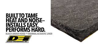 Black Under Hood™ Thermal Acoustic Liner