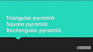 Formation of pyramids and verification of Euler's formula