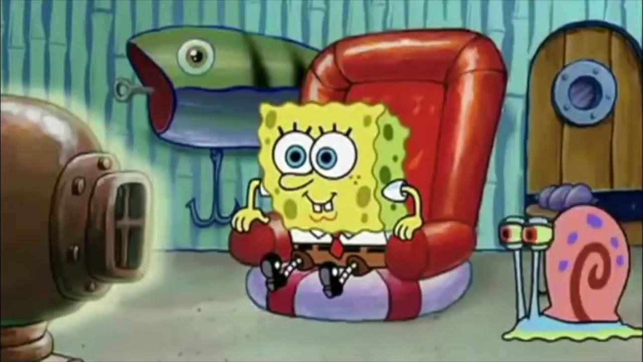 Spongebob gets caught by Gary YouTube