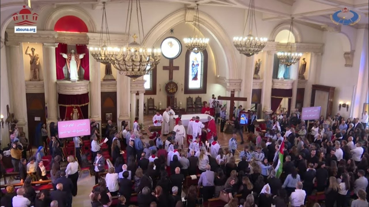 مباشر: رتبة آلام السيّد المسيح والسجود للصليب المقدّسمن كنيسة قلب يسوع الأقدس - تلاع العلي