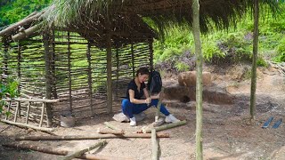 Julia Made A Simple Bed In Jungle | Julia Daily Life