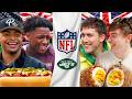 American vs English Snacks! Ft. The New York Jets