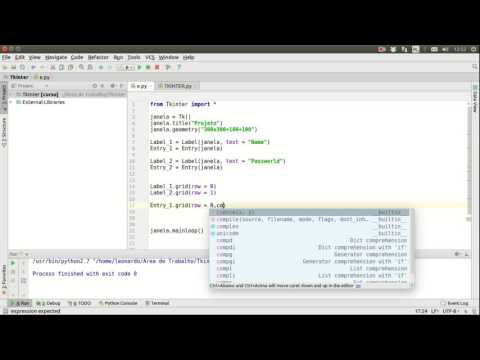 Python Módulo Tkinter