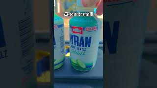 Ankündigung Müllermilch Ayran mit Minze und Gurke