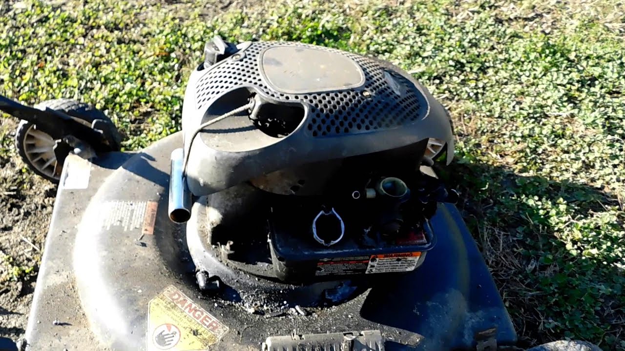 AMAZING!! push mower mod that adds 200HP YouTube