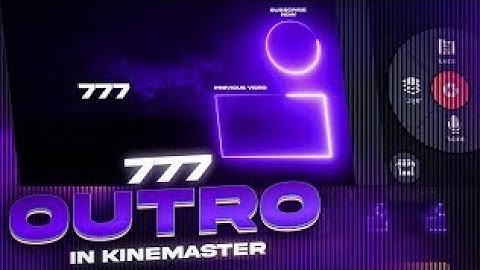 Outro like 777 and how to set end screen must watch 👍