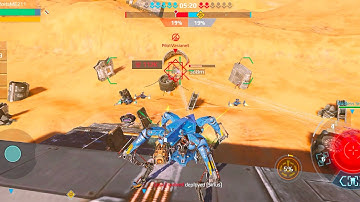 War Robots Multiplayer Kill MONTAGE - Android Gameplay Max Graphics - War Robots DUX Best Kills 
