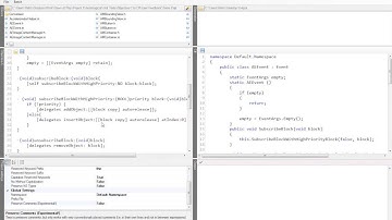 How to translate Objective-C to C# with Automagical