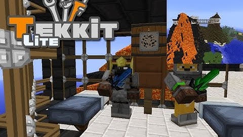 Tekkit Lite Returns: Episode 1 (Volcano Island!)
