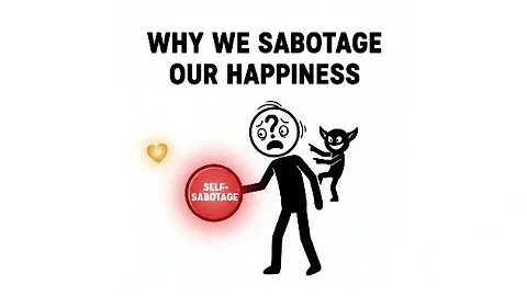 "Why We Sabotage Our Own Happiness Without Even Knowing it" (psychology explained simply)