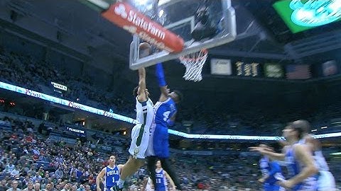 Malcolm Brogdon Catches Noel with Poster Slam | 01.25.17