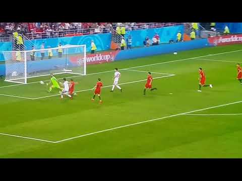 Iran mises in the last minute against Portugal Iran - Portugal 1-1