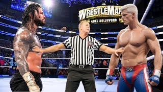 WWE 2K25 - Roman Reigns vs Cody Rhodes - FULL MATCH | WWE