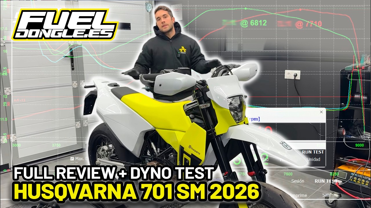 HUSQVARNA 701 SM 2026 - FULL REVIEW + DYNO TEST