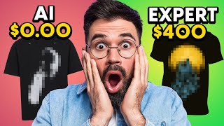 AI vs. Expert - Watch Now This T-shirt Design Challenge
