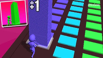 Stack Colors Gameplay All Levels Walk through (iOS, Android) Must Watch Levels #trending #gameplay