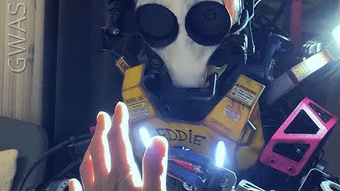 EDDiE - human size 3D printed robot in action!