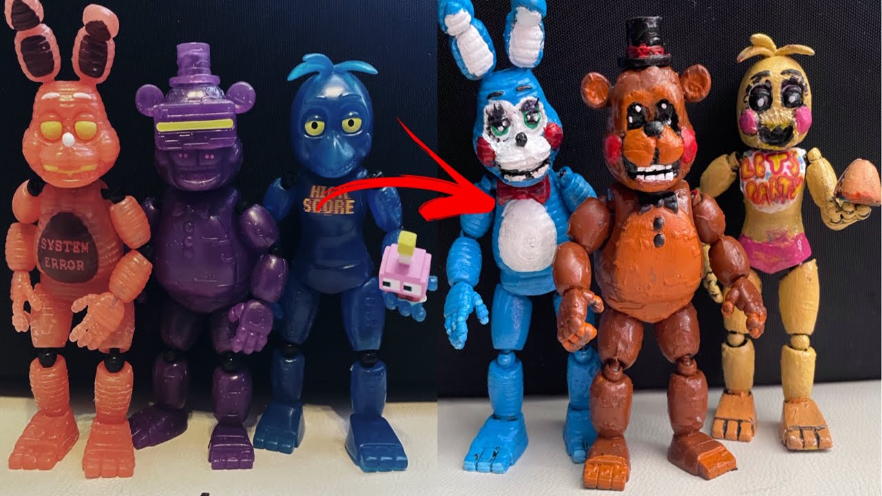 FNAF 2 FUNKO POPs ( toy animatronics funko pops and withered