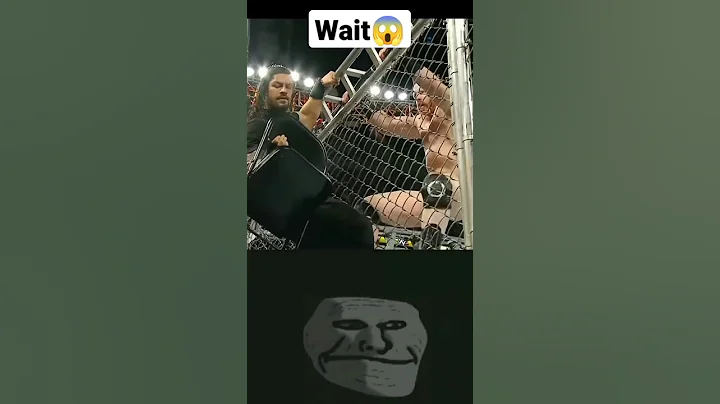 Roman reings Chair flip😱😱 #shorts #wwe #braywyatt #romanreigns