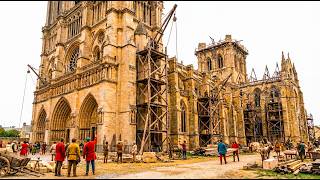 Notre-Dame Took 200 Years to Build. Medieval Builders Had No Machines. Here's What They Did.