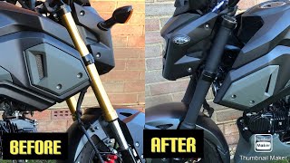 How To Paint Motorcycle Forks Without Removing Them