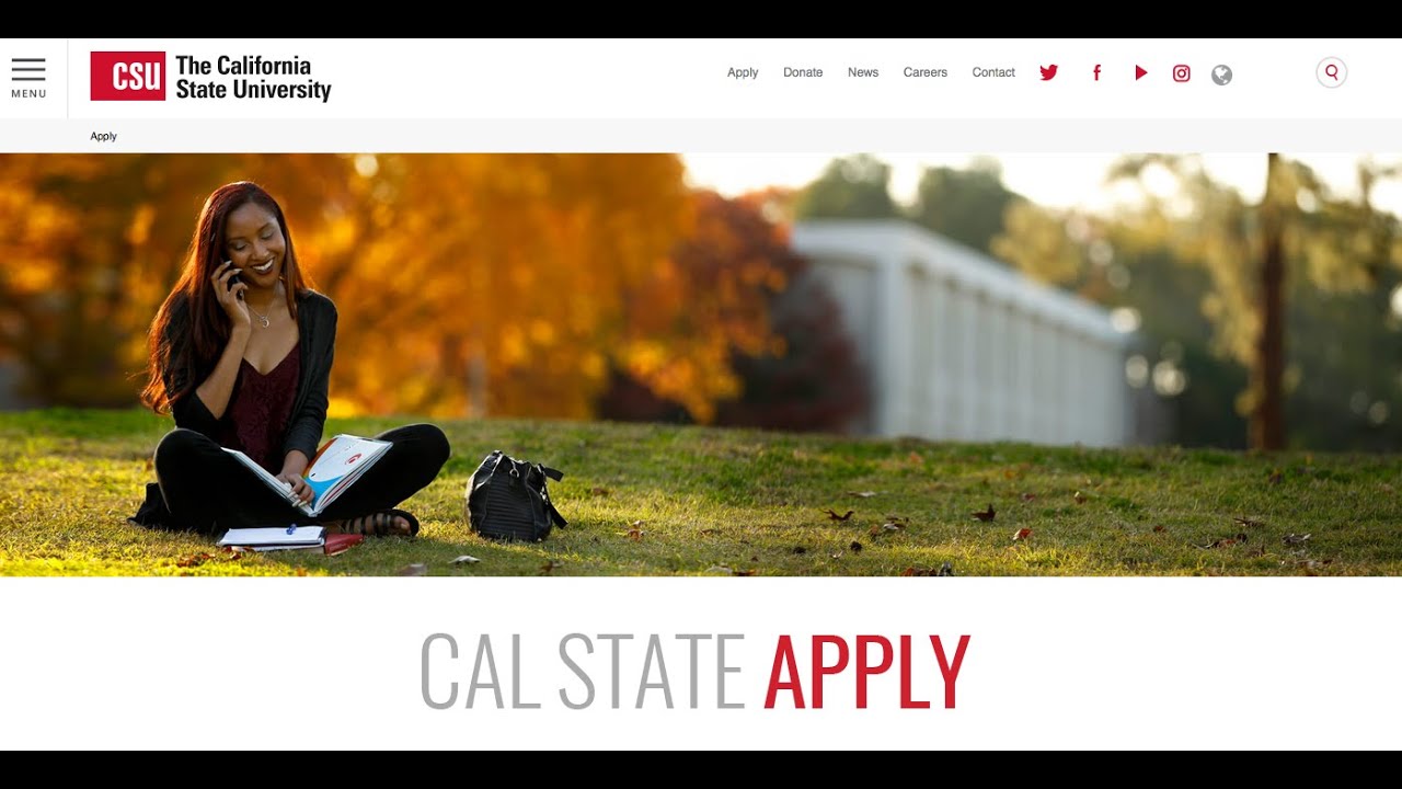 Cal State edu. Are you going to apply to University. California State University Stanislaus. State apply