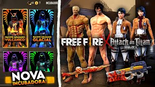 TODAS AS ROUPAS DA PRÓXIMA INCUBADORA, SKINS E ROUPAS DA PARCERIA COM ATTACK ON TITAN E MAIS!