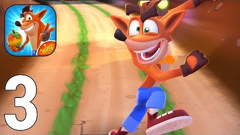 Crash Bandicoot: On the Run‪! Gameplay Walkthrough Part 3 - Classic Skin [iOS/Android Games]