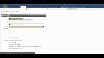 How To Turn A Saved Search Into An Auto Email in Matrix