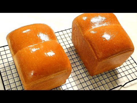 생크림식빵 만들기 feat.메이플시럽 - Milk bread, Fresh Cream Bread Recipe l 호야TV - ASMR
