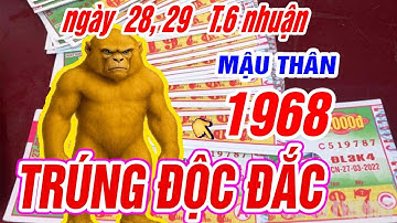 Trời định TRÚNG ĐỘC ĐẮC Tuổi MẬU THÂN 1968 HỐT TIỀN TỶ CỰC GIÀU đúng ngày cuối 28, 29 tháng 6 nhuận
