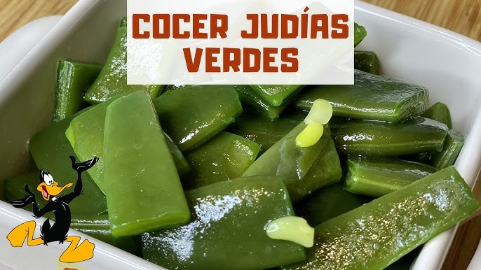 Judías verdes con jamón y tomate, delicioso y fácil plato tradicional