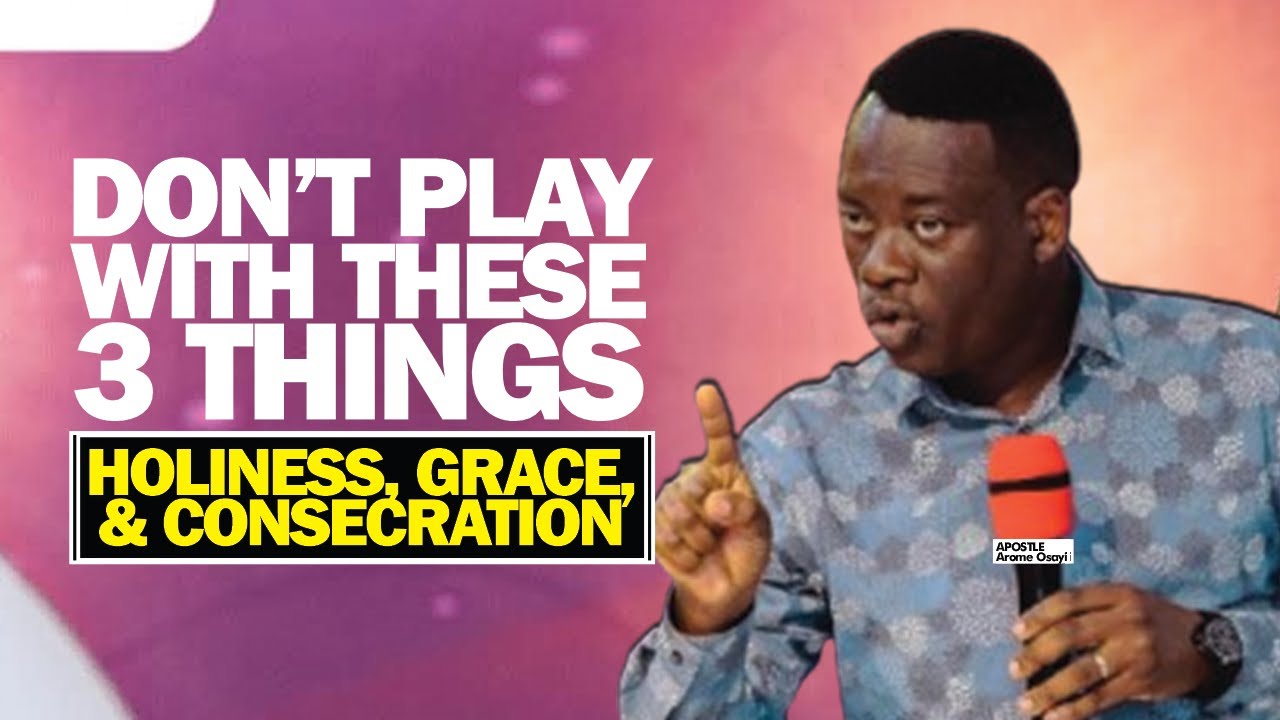 Если вы знаете это о святости, благодати и посвящении, вы никогда не будете с ними играть | Апст....