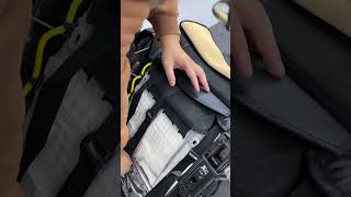 EKR custom black seat cover for the Honda Civic install