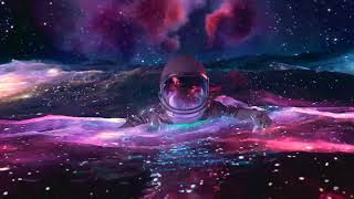 Astronaut Floating in Space Live Wallpaper